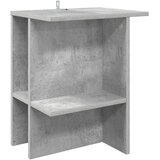  Kava Stol 2 pcs Betonska siva 40 x 30 x 49 cm Konstruirano drvo | shoptok.hr