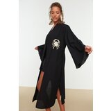 Trendyol Black Lobster Embroidered Kimono&Caftan | shoptok.hr