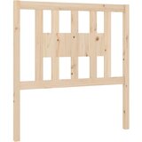 vidaXL Vzglavna 106x4x100 cm trdna borovina, (20644765) | Shoptok.si