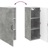  Ormar za montažu na zid Betonska siva 33 x 34,5 x 90 cm | shoptok.hr