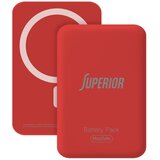 Power bank magsafe superior 15w 5000 mah crveni ( BAT2687 ) Cene