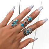 Fenzy Set Prstenja, Srebrne Boje | shoptok.hr