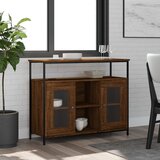 vidaXL Komoda smeđa boja hrasta 100x35x80 cm od konstruiranog drva Cijene