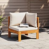 vidaXL Kutna vrtna sofa s jastucima od masivnog drva bagrema Cijene