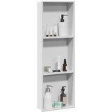  Ničica za tuš Bijeli 90 x 30 x 9,5 cm Nehrđajući čelik | Shoptok.si