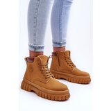 Boto Women's Leather Lined Fur-Lined boot Brown Poles | shoptok.hr