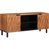 TV ormar Finš acacije smeđa 105 x 33 x 46 cm Čvrsto drvo manga | shoptok.hr