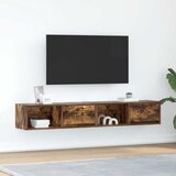 vidaXL TV omarica 2 kosa dimljeni hrast 80x31x25,5 cm inženirski les Cene
