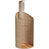 vidaXL Zunanji tuš bež 100x100x241,5 cm poli ratan in akacijev les | Shoptok.si