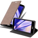Cadorabo LG G4C/G4 MINI/MAGNA v kavovinsko rdeča - Zaščitni ovitek z magnetnim zapiranjem, stoječo funkcijo in režo za kartice, (20549074) | Shoptok.si