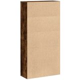 vidaXL Knjižna omara dimljeni hrast 60x24x120 cm inženirski les | Shoptok.si