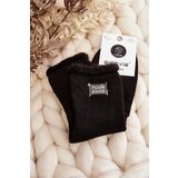 Aura.via Women's Thick Black Socks | shoptok.hr