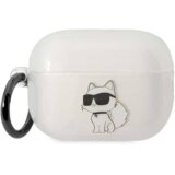 Karl Lagerfeld KLAP2HNCHTCT airpods pro 2 - prozoren ovitek choupette | Shoptok.si