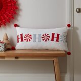 Catherine Lansfield Ukrasni jastuk s božićnim motivom od samta 60x30 cm Ho Ho Ho – | shoptok.hr