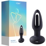 Honey Play Box Snuggy - jezikasti analni vibrator (črna) Cene
