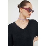 Roxy Haljina boja: crna, mini, oversize | shoptok.hr
