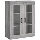  Visoka komoda siva sonome 69,5x34x180 cm od konstruiranog drva | shoptok.hr