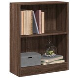  Polica za knjige smeđi hrast 60x24x76 cm konstruirano drvo | shoptok.hr