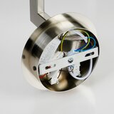  Brilagi - LED zidna lampa DAYA 1xE14/40W/230V + LED/3W bela/mat hrom | Eponuda.com