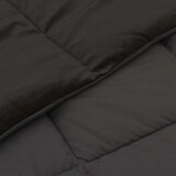 Puni Polna celoletna prevleka Antracit 220 x 260 cm Mikrovlakna, (5000284552) | Shoptok.si