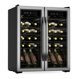 Klarstein Vinamour hladnjak za vino | 2 rashladne zone | 7 polica | upravljanje dodirom | UV zaštita | shoptok.hr