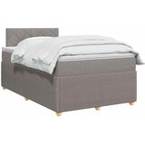  Boxspring krevet s madracem Sivosmeđa 120 x 190 cm Tkanina | shoptok.hr
