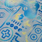 Catherine Lansfield Siva dječja plahta s gumom za krevet za jednu osobu/za visoki madrac od mikrovlakana 90x190 cm Gamer – | shoptok.hr