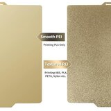 Aldor Build Plate 257 &amp;times; 257 mm &amp;ndash; Double-Sided PEI kompatibilna sa Bambu Lab A1, P1 i X1 Series Slike