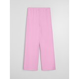 Sinsay Wide leg hlače od mekane pletenine s mješavinom viskoze soft touch | shoptok.hr