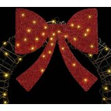 vidaXL Vijenac s 60 LED svjetlima Topla bijela 75 cm Ratan | shoptok.hr