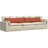  Jastučići za sofu 2 pcs Crvena narančasta 145 x 40 cm | shoptok.hr