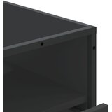  Ormar s ladicama crni 70x41x83,5 cm izrađeno drvo | Eponuda.com