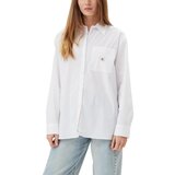 Calvin Klein Jeans Srajce & Bluze POPLIN RELAXED SHIRT LV047C143G Bela Cene