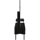  Toaletni stol Crni hrast 100 x 36,5 x 136 cm Konstruirano drvo | shoptok.hr
