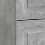  Noćni ormar s ladicama 2 pcs Betonska siva 43 x 34 5 x 44 5 cm | shoptok.hr