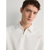 Reserved - Majica s ovratnikom - krem | shoptok.hr