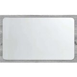 vidaXL Kopalniško ogledalo LED siva sonoma 60x8,5x38 cm inženirski les | Shoptok.si