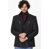 Dewberry K7126 MEN'S COAT-DIAGONAL ANTHRACITE | shoptok.hr