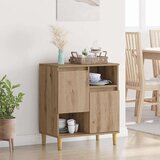 vidaXL Kreveta hrast artisan 35 x 60 x 70 cm Konstruirano drvo | shoptok.hr