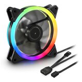 Sharkoon Ventilator za računalnik SHARK Blades RGB 120mm | Shoptok.si