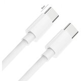 RIFF CP USB-C v USB-C PD 60 W 3 A Super Fast Charge Univerzalni 1 m kabel z 8 mm dolgimi priključki Bela, (21633549) | Shoptok.si