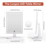 FUNTOUCH kozmetično ogledalo z LED osvetlitvijo | Shoptok.si