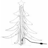  LED sklopiva figura božićnog drvca topla bijela 87 x 87 x 93 cm | shoptok.hr