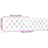  Jastuk za uzglavlje crni 200 cm od tkanine | shoptok.hr