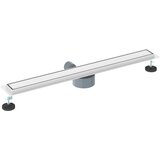 Tuš kanal 2-u-1 sa 360° sifonom Srebrno 80 cm | shoptok.hr