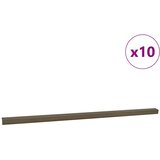  Profili za rubove stepenica 10 pcs Smeđa 67 x 3.5 x 3 cm | shoptok.hr