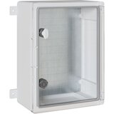 vidaXL Nadzorna omara IP65 vodoodporna siva 30x19,5x40 cm iz ABS plastike | Shoptok.si
