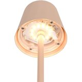  Kremno bela LED namizna svetilka s kovinskim senčilom (višina 21 cm) Diaz – | Shoptok.si