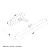 Vesta 138 zidna lampa led 6W 4000K IP44 | ePonuda.com
