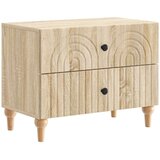 vidaXL Noćni ormar Hrast sonoma 62 x 34 5 x 48 cm Konstruirano drvo - Hrast sonoma | shoptok.hr